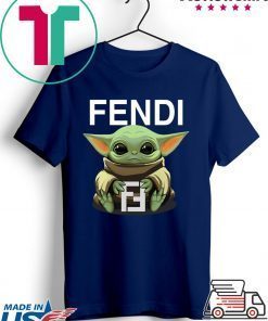 Baby Yoda Hug Fendi Gift T-Shirts
