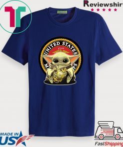 Baby Yoda Hug United States Marine Corps Gift T-Shirts