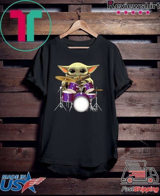 Baby Yoda Play Drum 2020 T-Shirts