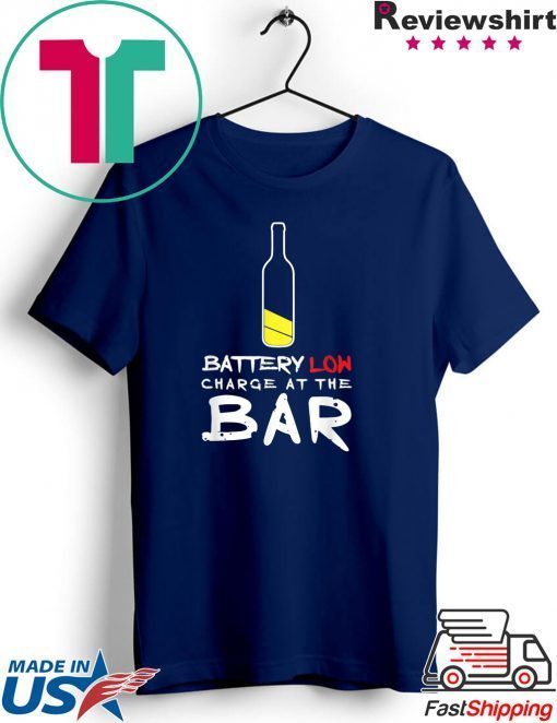 Beer Drinking Charge at the Bar Alcohol Gift T-Shirts