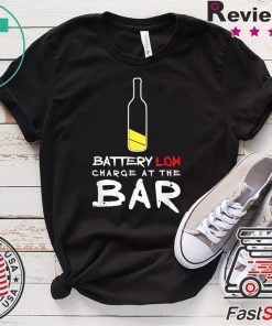 Beer Drinking Charge at the Bar Alcohol Gift T-Shirts