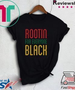 Black History Month African Pride Rootin BHM 2020 Lives Gift T-Shirts