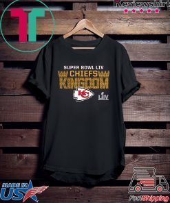 CHIEFS KINGDOM Shirt Kansas City Chiefs Super Bowl LIV Bound Hometown Final Drive Gift T-Shirts