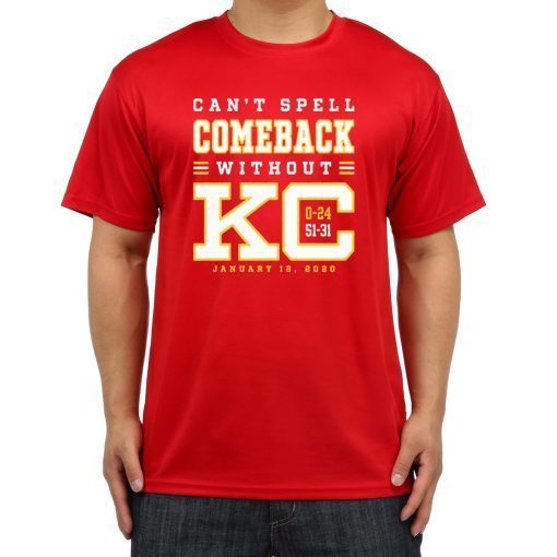 Can’t Spell Comeback Without KC Gift T-Shirts