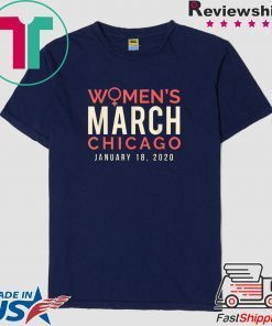 Chicago Women's March 2020 January Gift T-Shirts