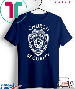 Church Security Deacon Headshots For Jesus Marksman Gift T-Shirts