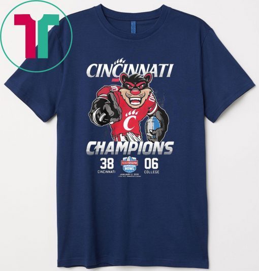 Cincinnati Champions 38 06 Gift T-Shirt