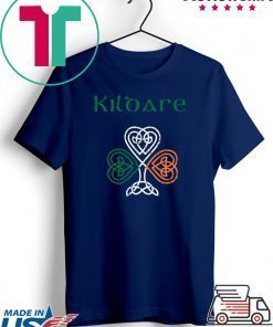 County Kildare Shamrock Ireland Flag, craic and ceol, Gift T-Shirts