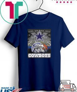 Cowboys helmet football stadium football Tee Shirt