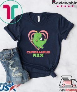 Cupidsaurus Rex Dinosaur TRex Dino Love Valentines Day Gift T-Shirts