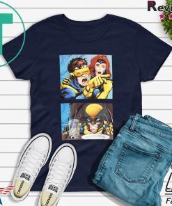 Cyclops yelling at wolverine Gift T-Shirt