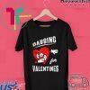 Dabbing For Valentines Hear Heart Cute Valentine Gift T-Shirts