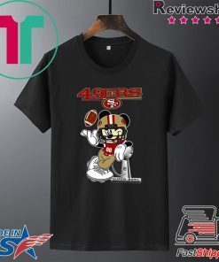 Dalatshirtstore Disney Mickey mouse San Francisco 49ers Super Bowl Gift T-Shirts