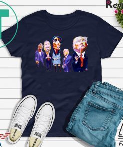 Donald Trump Dwayne Johnson John Kasich Nikki Haley Mike Pence Gift T-Shirts