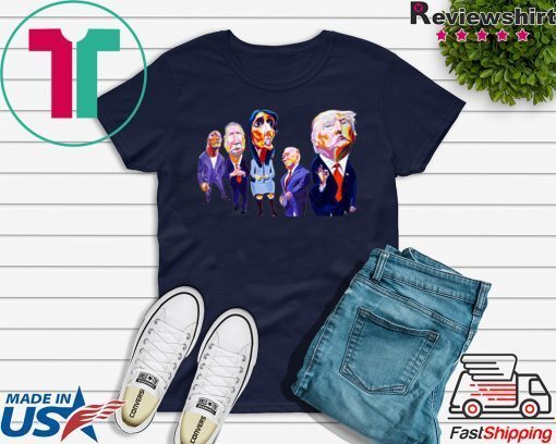 Donald Trump Dwayne Johnson John Kasich Nikki Haley Mike Pence Gift T-Shirts