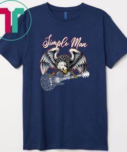 Eagle guitar simple man Lynyrd Skynyrd Gift T-Shirt