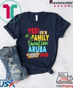 Family Vacation 2020 Aruba Gift T-Shirts