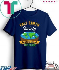 Flat Earth Society Gift T-Shirt