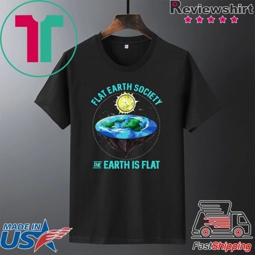 Flat Earth Society Gift T-Shirts