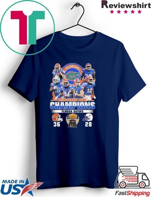 Florida 2019 orange nowl champions florida gators 36-28 helmet Football Gift T-Shirts