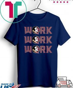 Florida State Seminoles Work Work Work Gift T-Shirts