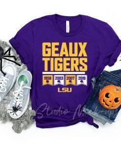 Geaux Tigers Officially LSU Licensed Gift T-Shirts