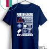 GeschenkIdee für Handwerker Fliesenleger, MotivSprüche Gift T-Shirts