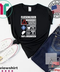 GeschenkIdee für Handwerker Fliesenleger, MotivSprüche Gift T-Shirts