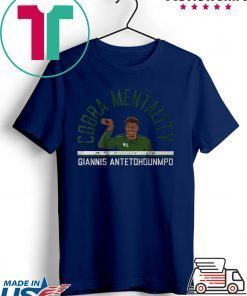 Giannis Cobra Mentality Milwaukee - NBPA Licensed Gift T-Shirts