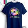 Glasses Background In a world where you can be anything be kind Gift T-Shirt