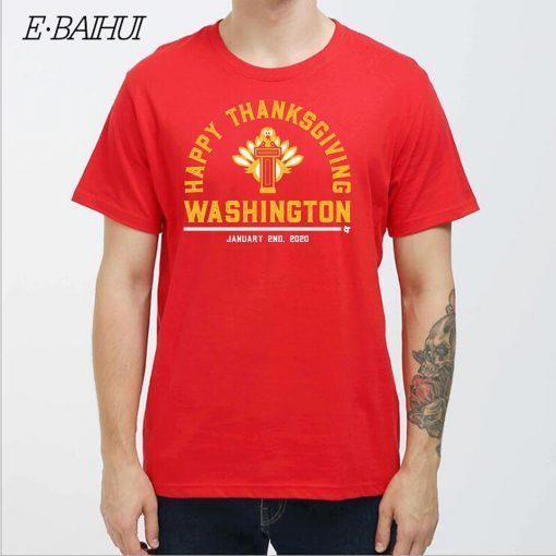 Happy Thanksgiving Washington Football Gift T-Shirts