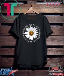 Hippie Flower imagine all the people living life in peace Gift T-Shirt