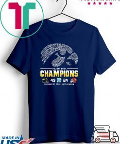 Holiday bowl champions 49-24 helmet football december 27, 2019 - sdccu stadium Gift Shirt