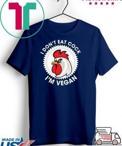 I don't eat cook i'm vegan Gift T-Shirts