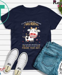 It’s Not My Fault You Thought I Was Normal Gift T-Shirts