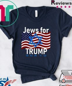 Jews For Trump American Flag Gift T-Shirts