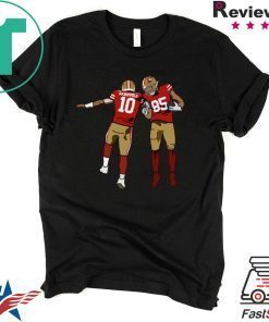 Jimmy Garoppolo x George Kittle San Francisco 49ers Official Shirts