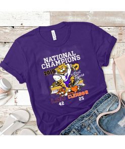 LSU Tigers College Football Playoff 2019 National Champions Gift T-Shirts