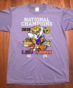 LSU Tigers College Football Playoff 2019 National Champions Unisex T-Shirt