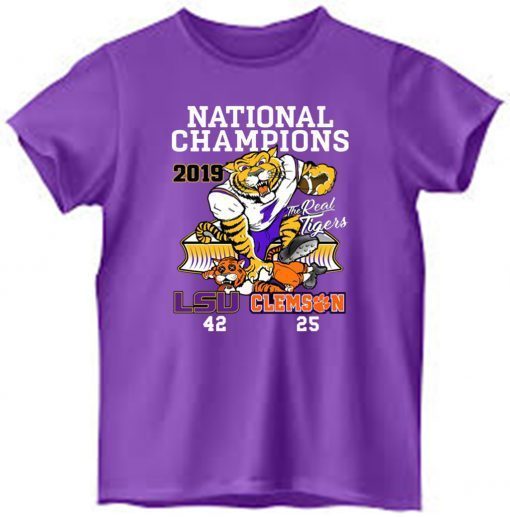 LSU Tigers College Football Playoff 2019 National Champions Unisex T-Shirt