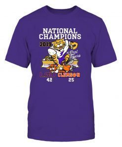 LSU Tigers College Football Playoff 2019 National Champions Classic T-Shirts