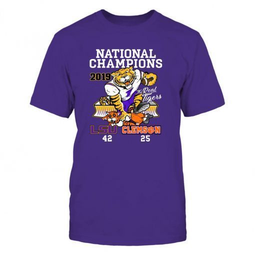 LSU Tigers College Football Playoff 2019 National Champions Classic T-Shirts