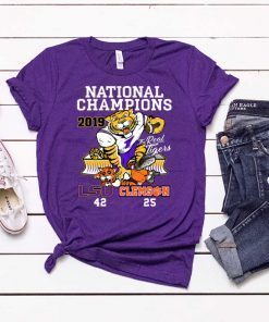 LSU Tigers College Football Playoff 2019 National Champions T-Shirt Limited Edition