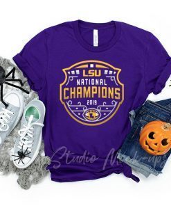 LSU Tigers Football Playoff 2019 National Champions Gift T-Shirts