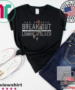 Lonnie Walker Breakout San Antonio Gift T-Shirts