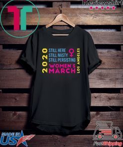 Los Angeles Women's March 2020 January Gift T-Shirts