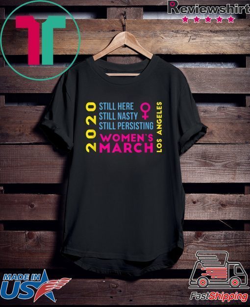 Los Angeles Women's March 2020 January Gift T-Shirts