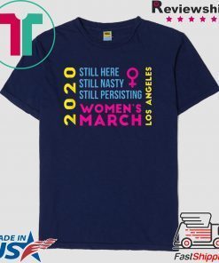 Los Angeles Women's March 2020 January Gift T-Shirts