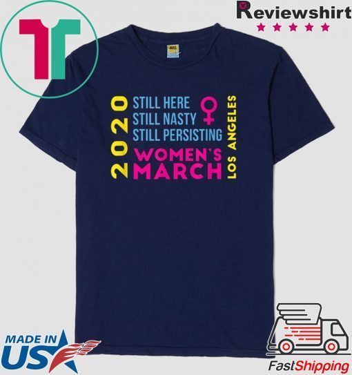 Los Angeles Women's March 2020 January Gift T-Shirts