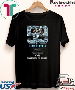 Luke Kuechly Thank You For The Memories Gift T-Shirts